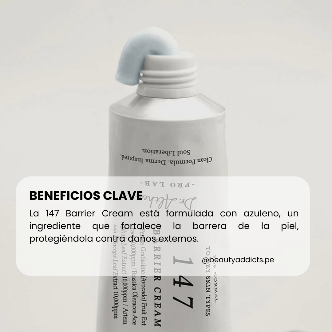 Hidratación profunda con la crema fortalecedora de barrera Dr. Althea.
