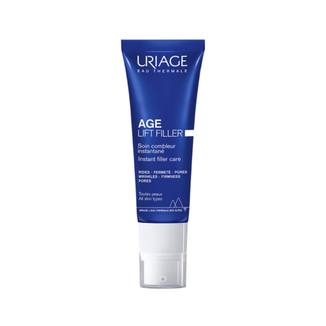 Textura ligera y de rápida absorción del Age Lift Filler de Uriage, ideal para todo tipo de pieles.