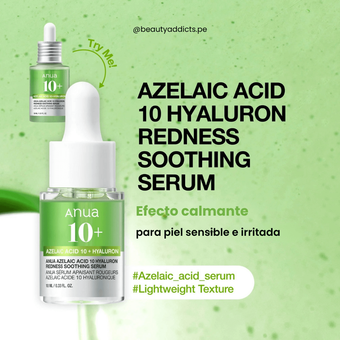Anua Serum Mini Trio Set: azelaic acid 10 hyaluron redness soothing serum