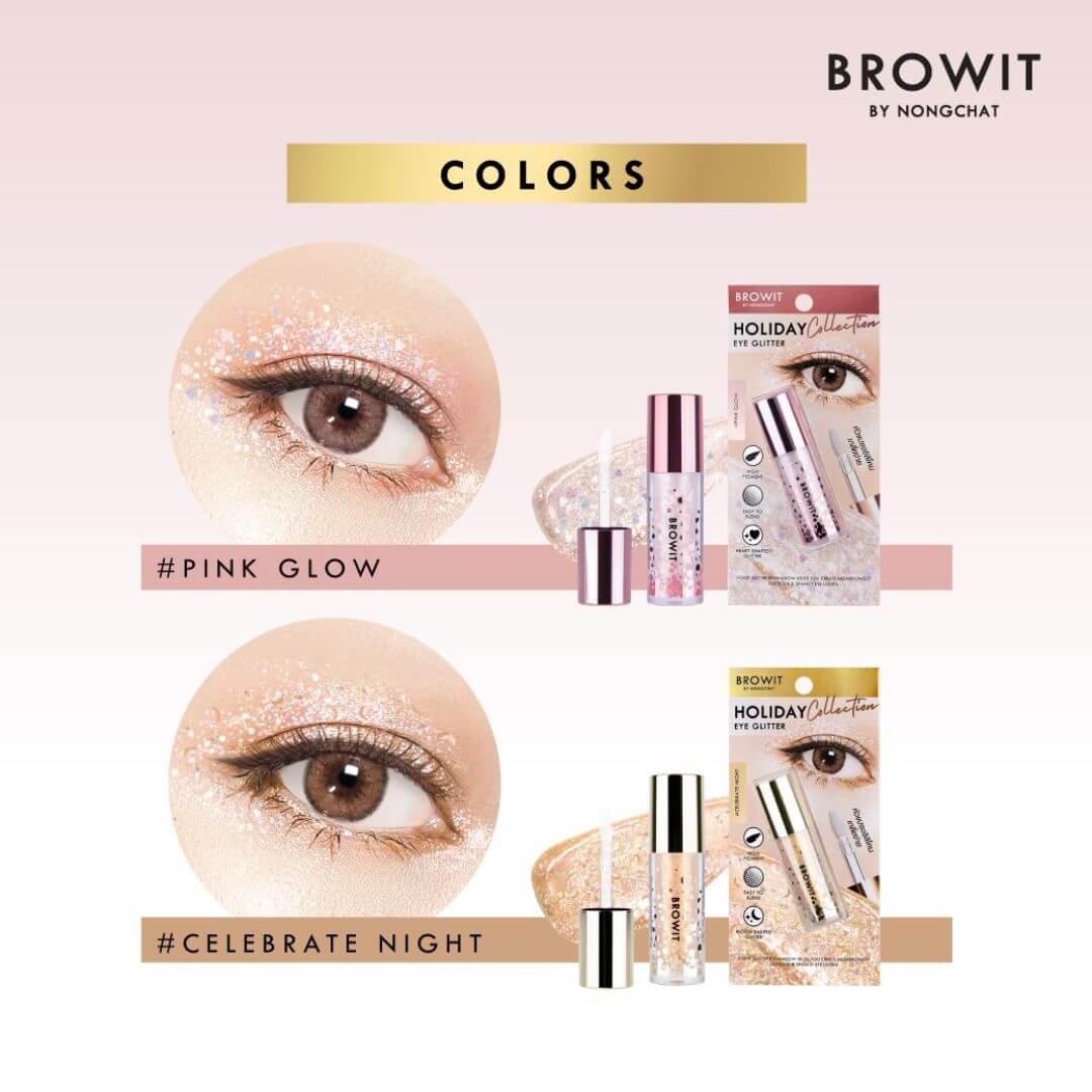 Browit Holiday Eye Glitter Cathy Doll intensifica cualquier look con destellos glam.