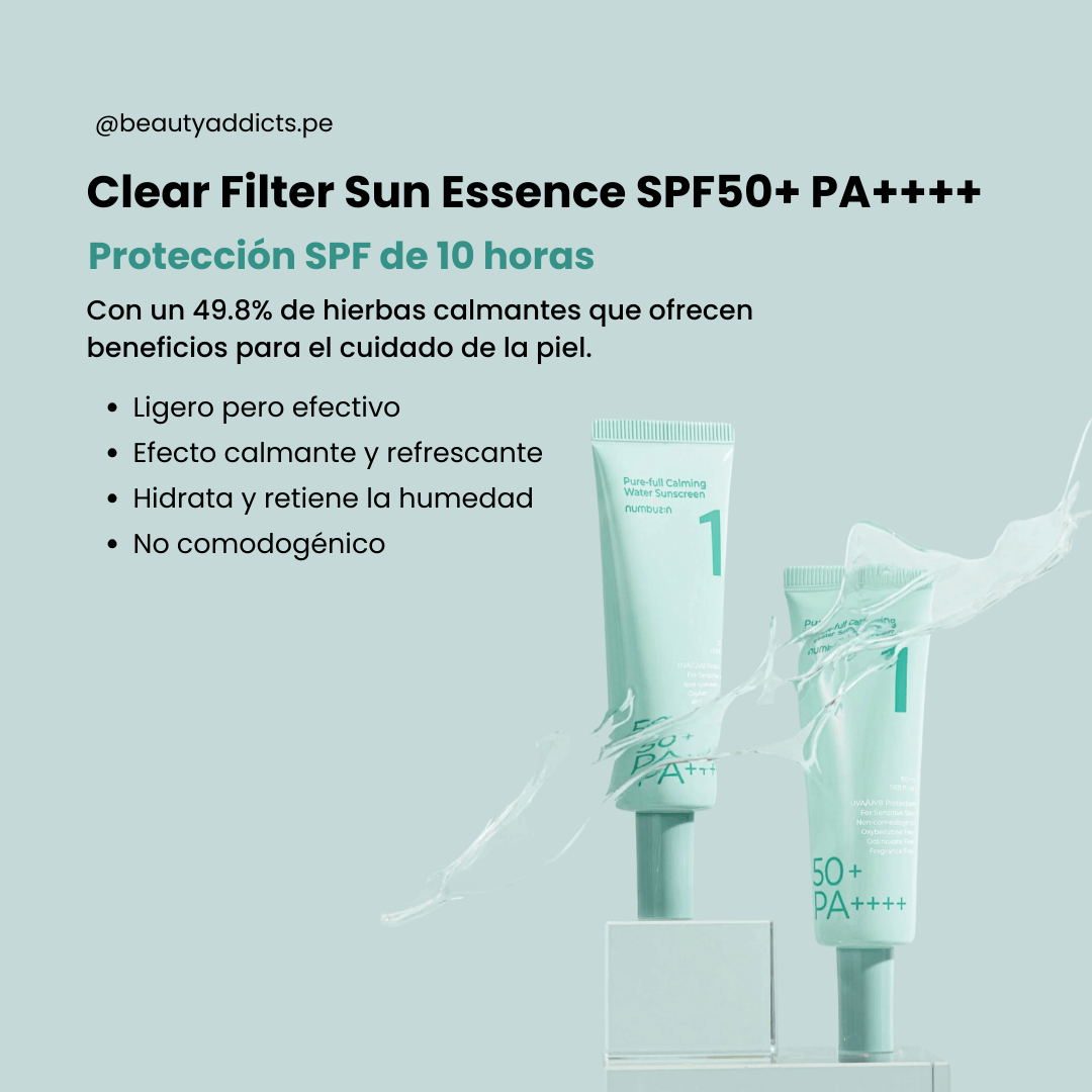 No.1 Clear Filter Sun Essence SPF50+ PA++++