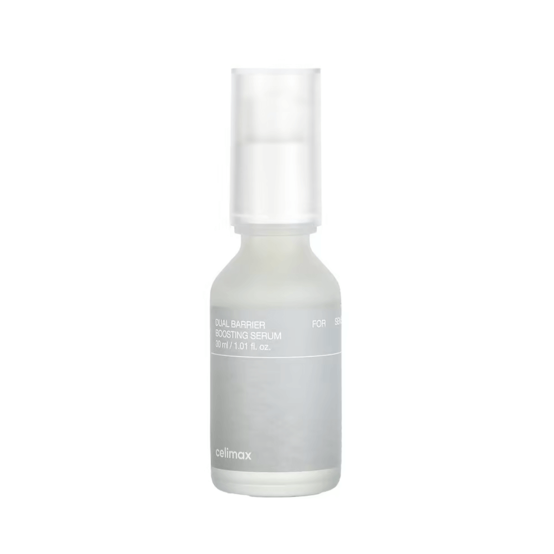 Celimax Dual Barrier Boosting Serum con ceramidas y pantenol.