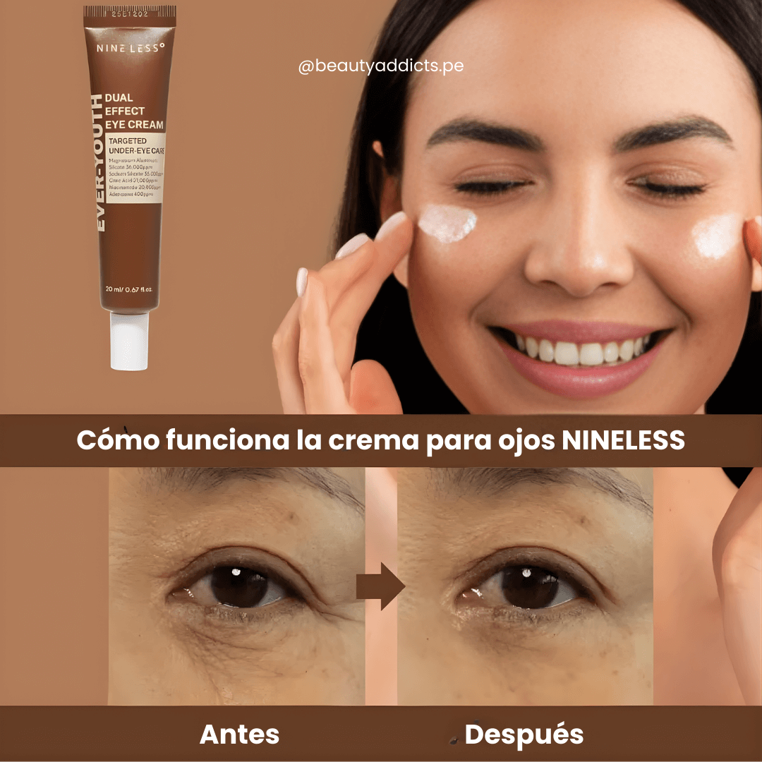 Ever-Youth Eye Cream para hidratar e iluminar contorno ocular.