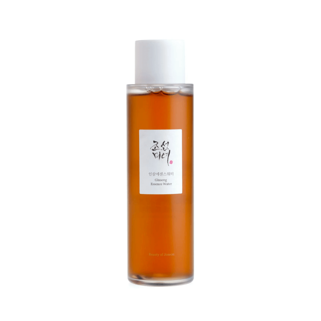 Ginseng Essence Water de Beauty of Joseon, esencia ligera que revitaliza e hidrata profundamente la piel opaca y sin vida.