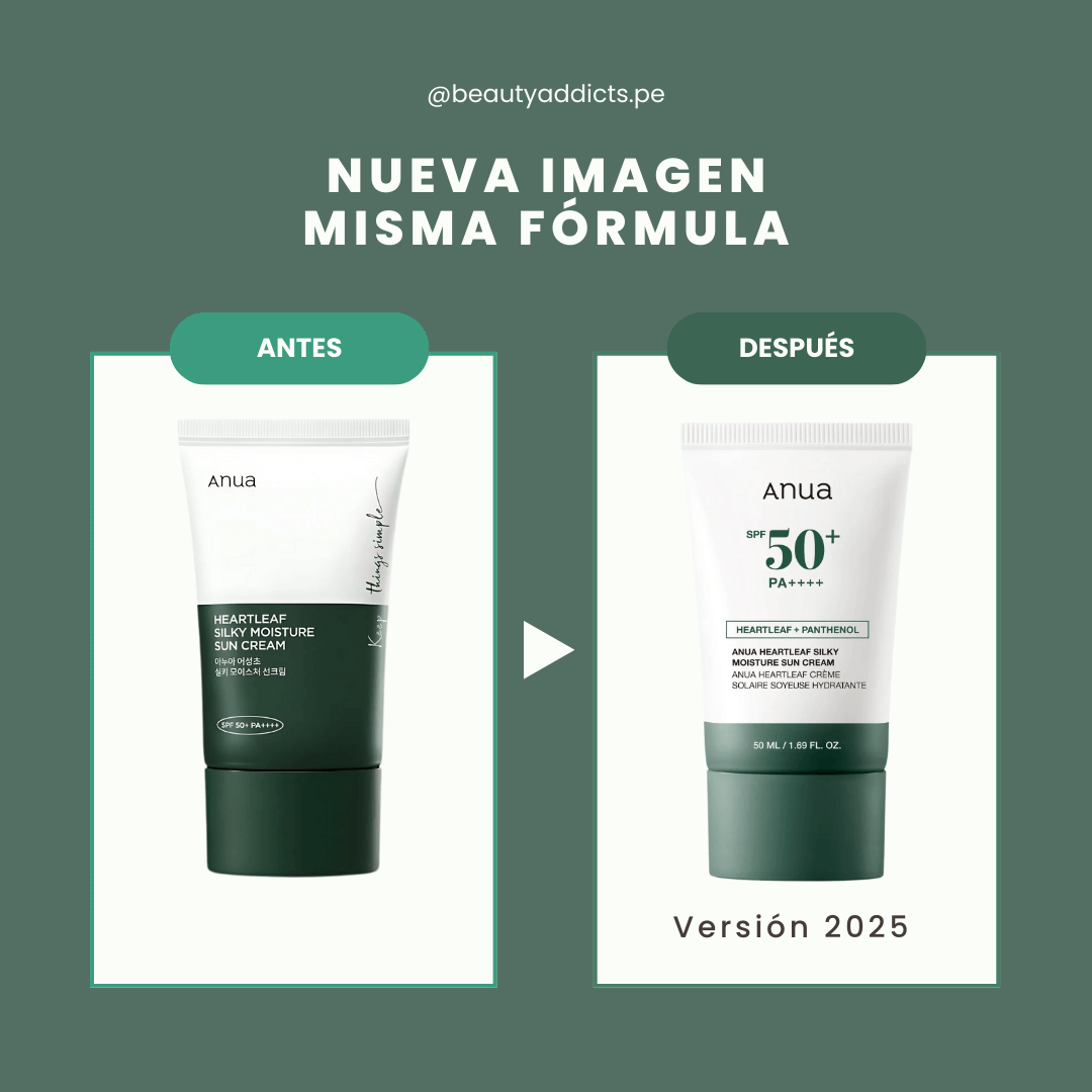 Bloqueador solar coreano Anua con Houttuynia y alta protección UV.