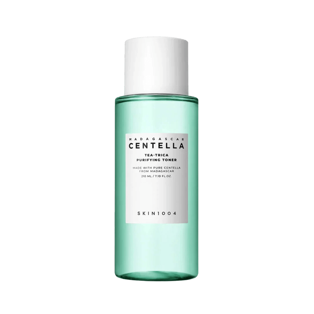 Madagascar Centella Tea-Trica Purifying Toner de Skin 1004 purifica y equilibra la piel propensa al acné.