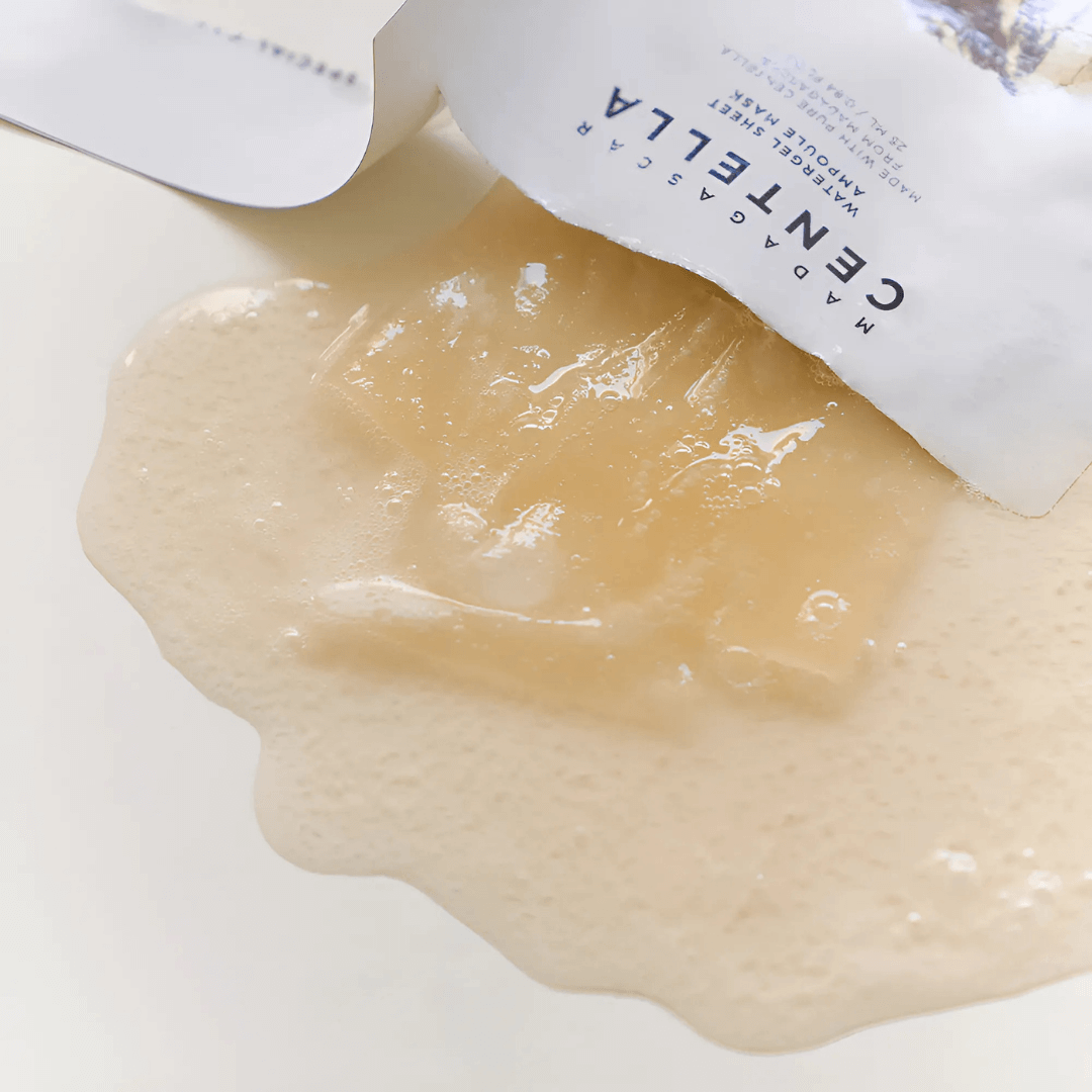 SKIN1004 Madagascar Centella Watergel Sheet Mask calmante y ligera.