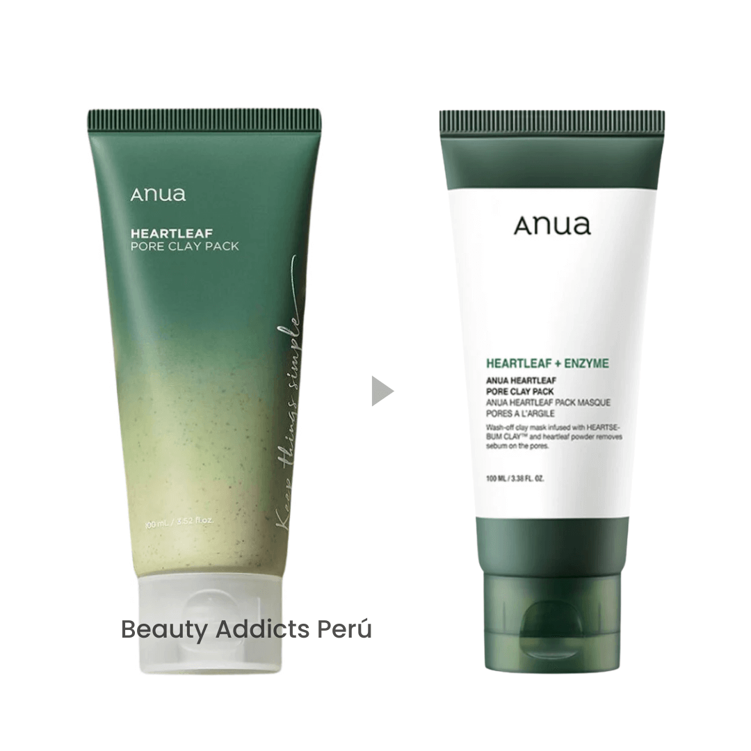 Mascarilla de arcilla Heartleaf Pore Clay Pack, fórmula a base de hoja de corazón que limpia, desintoxica y matifica la piel.