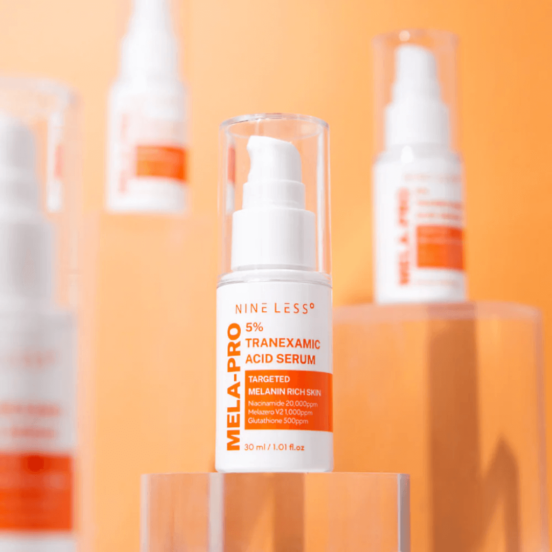 Serum antimanchas Mela-Pro con tranexámico para unificar tono.
