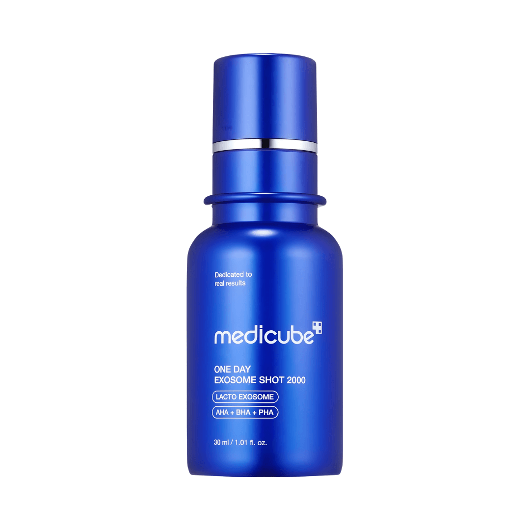 Suero Medicube One Day Exosome Pore Ampoule 2000 para poros refinados.