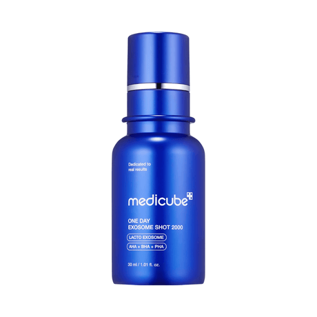 Suero Medicube One Day Exosome Pore Ampoule 2000 para poros refinados.