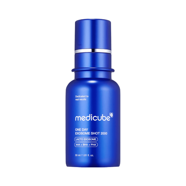 Suero Medicube One Day Exosome Pore Ampoule 2000 para poros refinados.