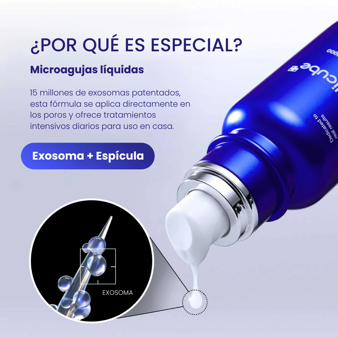 Sérum coreano Medicube One Day Exosome con efecto rejuvenecedor.