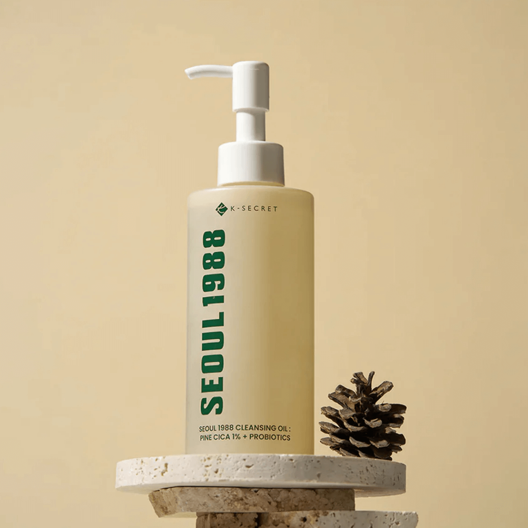 Desmaquillante en aceite Seoul 1988 para retirar SPF y maquillaje.
