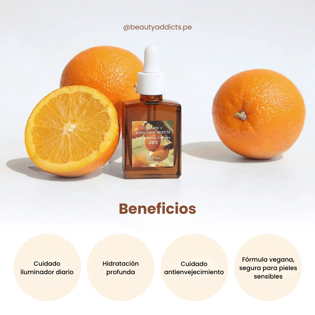Sérum coreano Dr. Althea con vitamina C para revitalizar la piel.