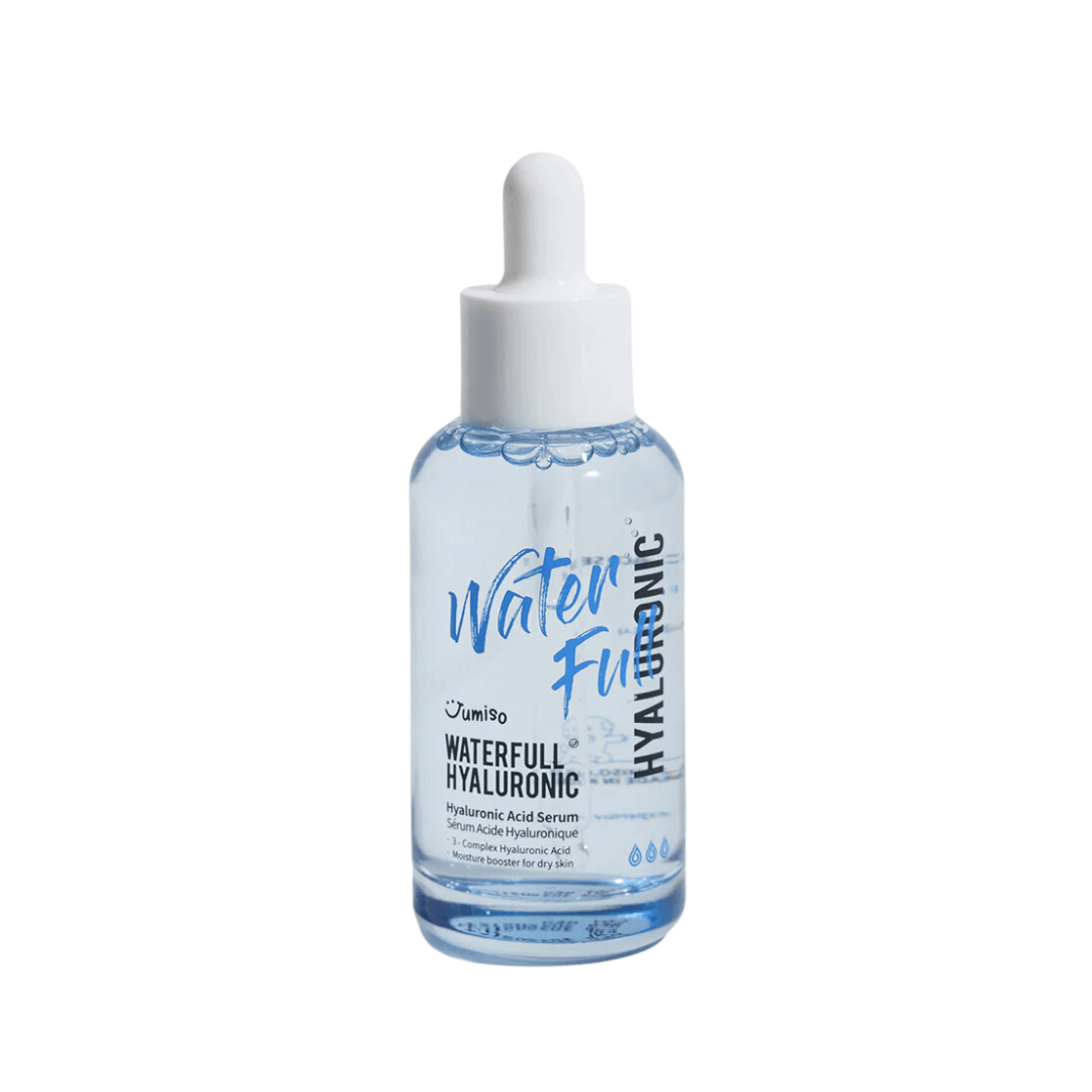 Jumiso Waterfull Hyaluronic Serum que hidrata intensamente y suaviza la piel.