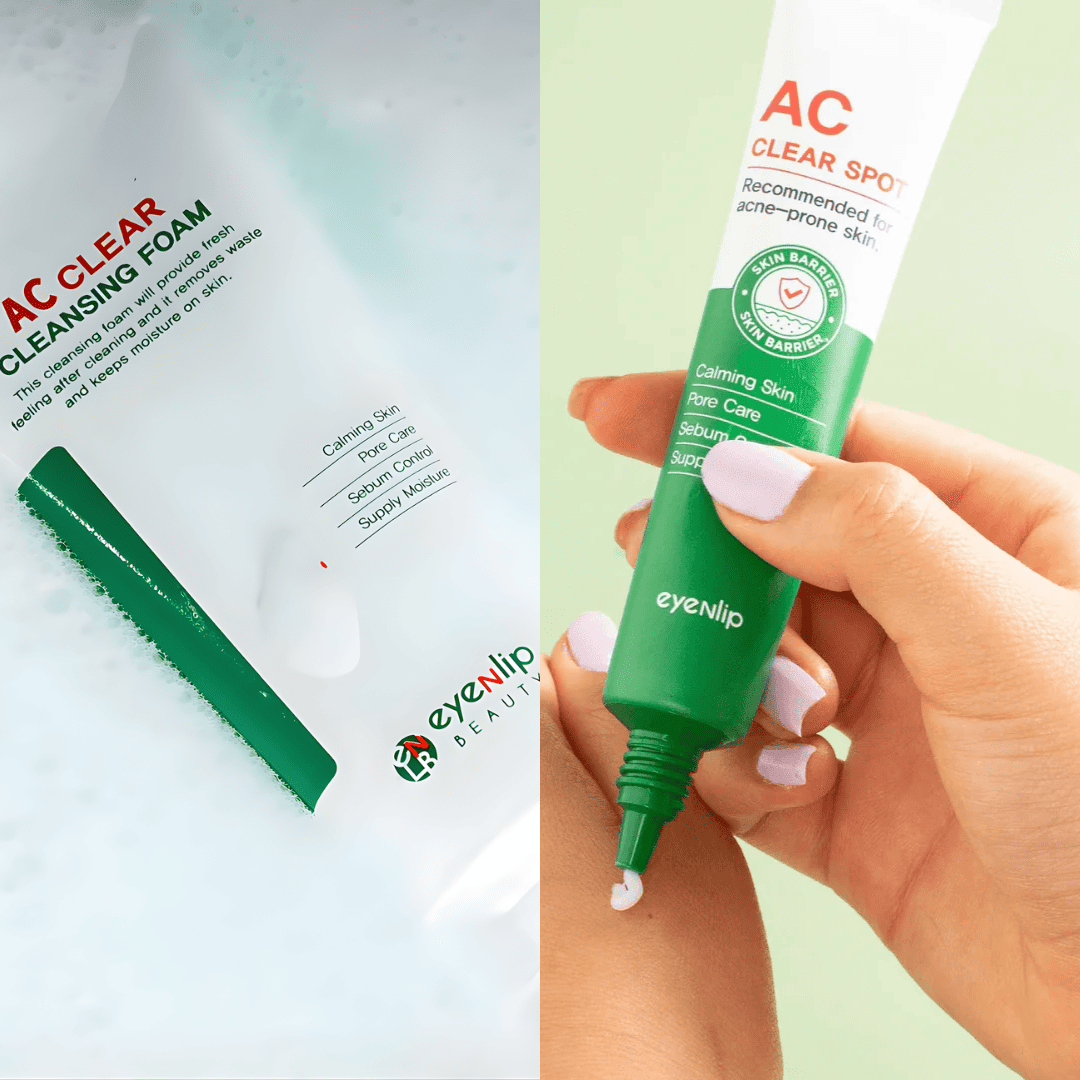Dúo antiacne AC Clear para controlar brotes y exceso de sebo