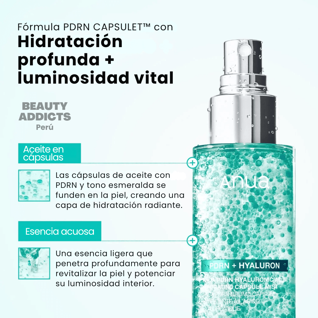 PDRN Hyaluronic Acid Hydrating Capsule Mist