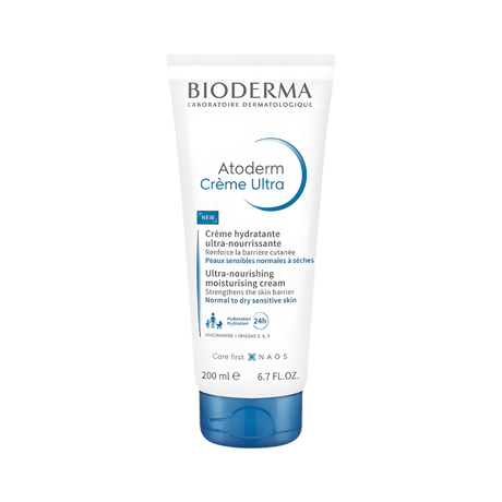 Bioderma Atoderm Crème Ultra suaviza, hidrata y calma la tirantez de la piel.