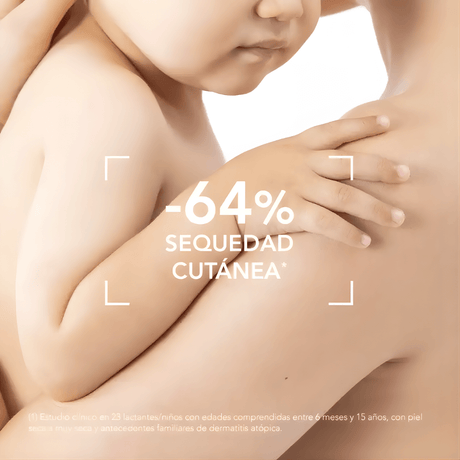 Atoderm Preventive Bioderma calma la piel seca y ayuda a prevenir la deshidratación.