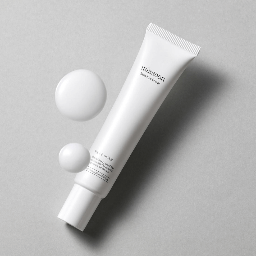 Contorno de ojos Bean Eye Cream de Mixsoon con efecto reafirmante y regenerador para el área ocular.