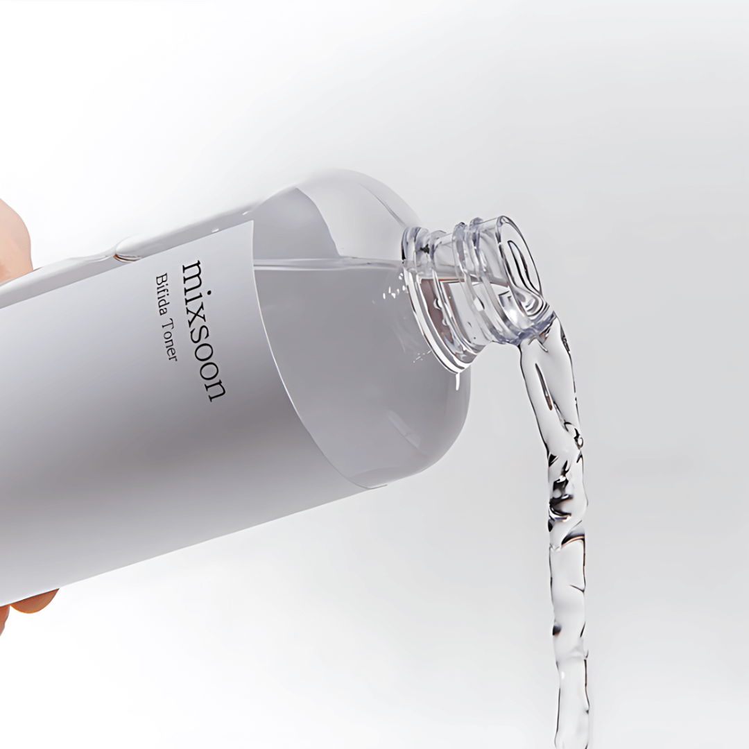 Bifida toner de Mixsoon con fórmula que ayuda a proteger la piel de factores externos.