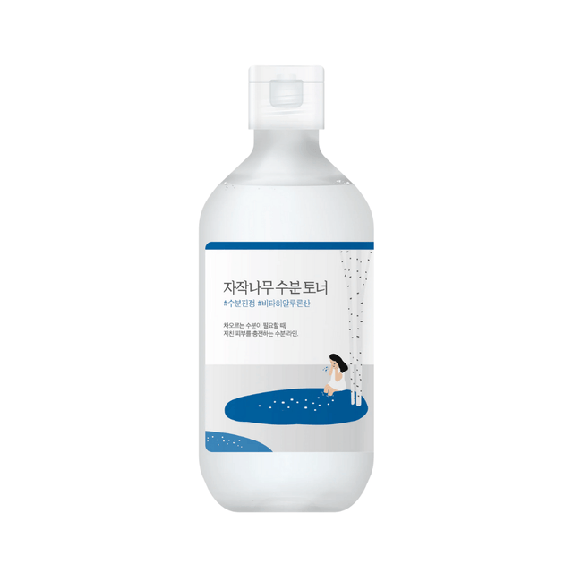 Round Lab Birch Juice Moisturizing Toner con efecto refrescante que reduce la tirantez tras la limpieza.
