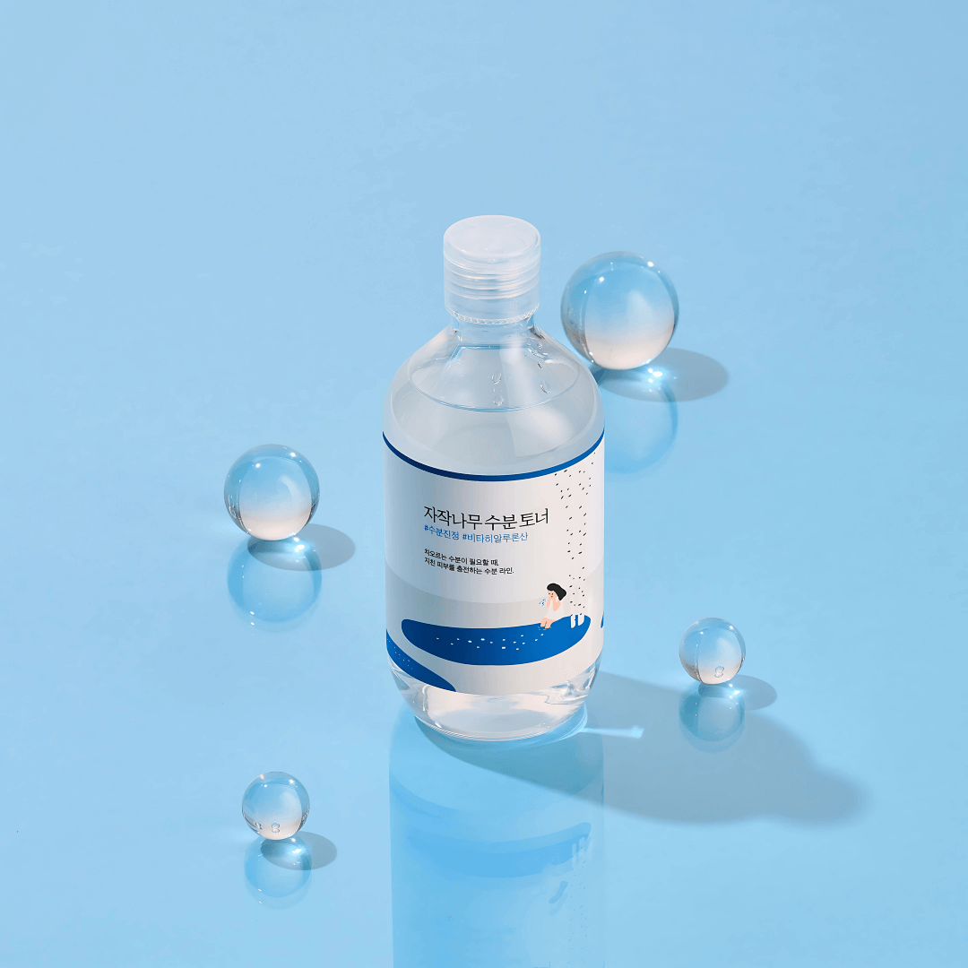 Round Lab Birch Juice Moisturizing Toner que mejora la elasticidad de la piel.