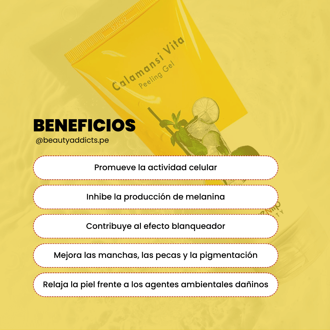 Peeling gel de Eyenlip suave para eliminar células muertas.