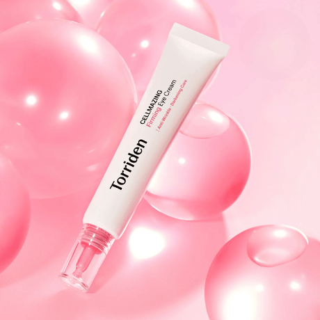 Torriden Cellmazing Eye Cream con colágeno y retinol para ojeras y arrugas.