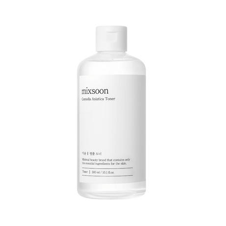 Mixsoon Centella Asiatica Toner que protege la piel de agentes irritantes y reduce la inflamación.