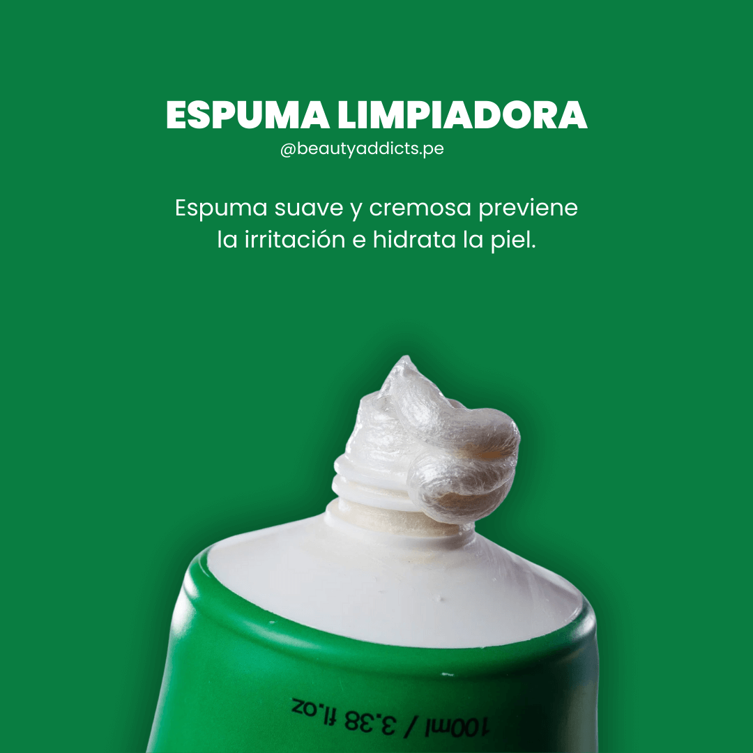 Espuma Ceramide Cica de Eyenlip que refuerza la barrera cutánea con ceramidas.