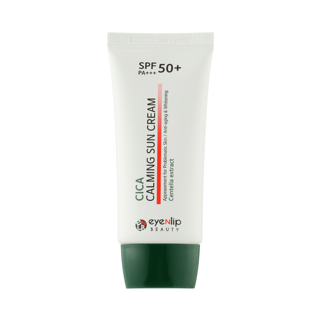 Eyenlip Cica Calming Sun Cream para proteger y para calmar la piel.