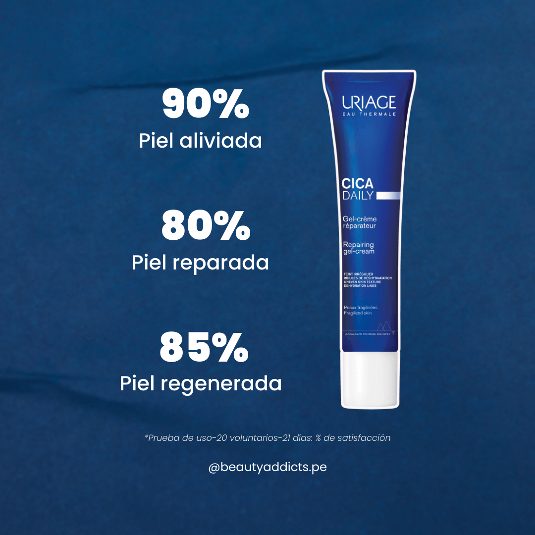 Uriage Cica Daily Gel Cream que repara, regenera y calma la piel.