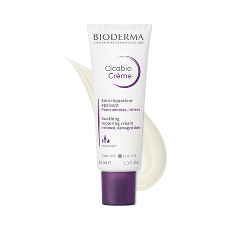 Cicabio Crème Bioderma repara y calma la piel irritada o dañada rápidamente.