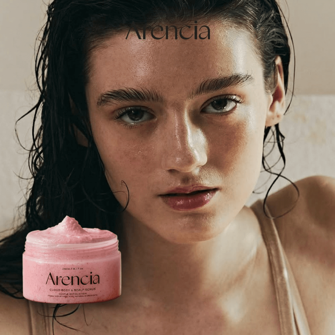 Cloud Body & Scalp Scrub: limpieza profunda y aroma envolvente.