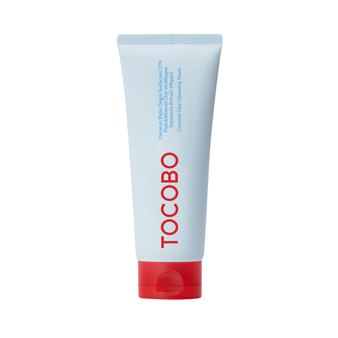 Tocobo Coconut Clay Cleansing Foam espuma limpiadora que elimina impurezas y controla el sebo.