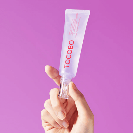 Tocobo Collagen Brigthening Eye Gel Cream con colágeno vegano y retinol que reduce arrugas y aporta firmeza.