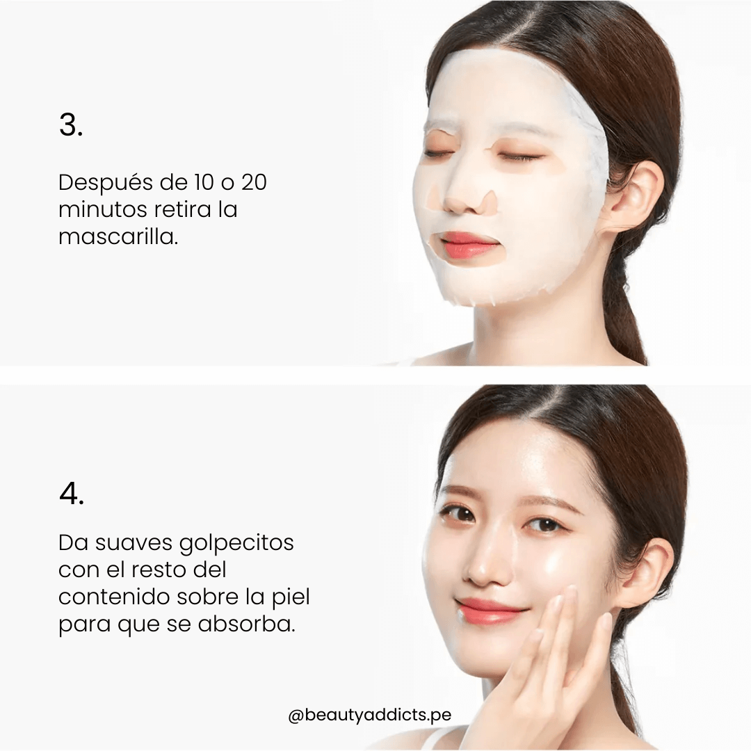 Collagen Lifting Mask de Medicube que calma y refuerza la barrera cutánea.