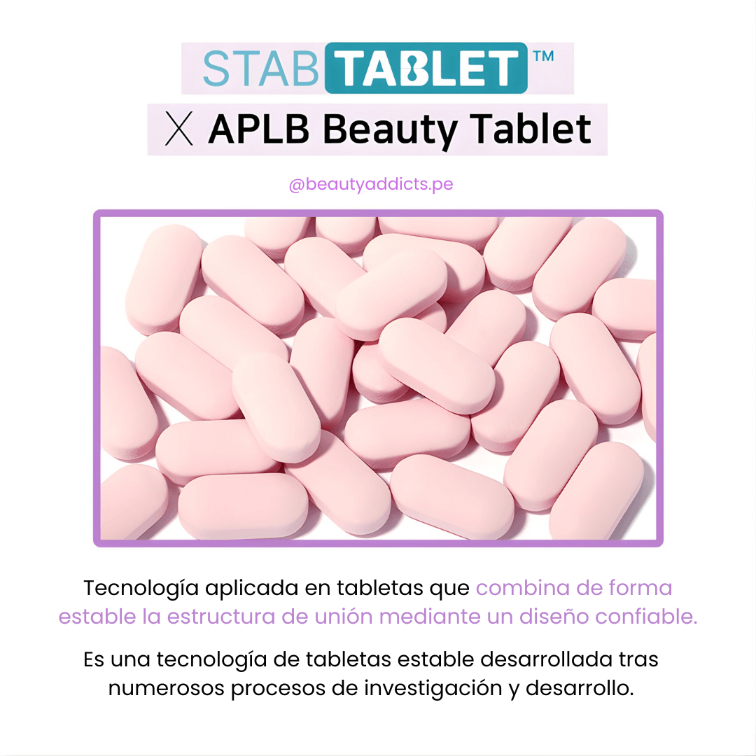 Collagen Peptide Beauty Tablet APLB nutre la piel para un aspecto más liso y radiante.