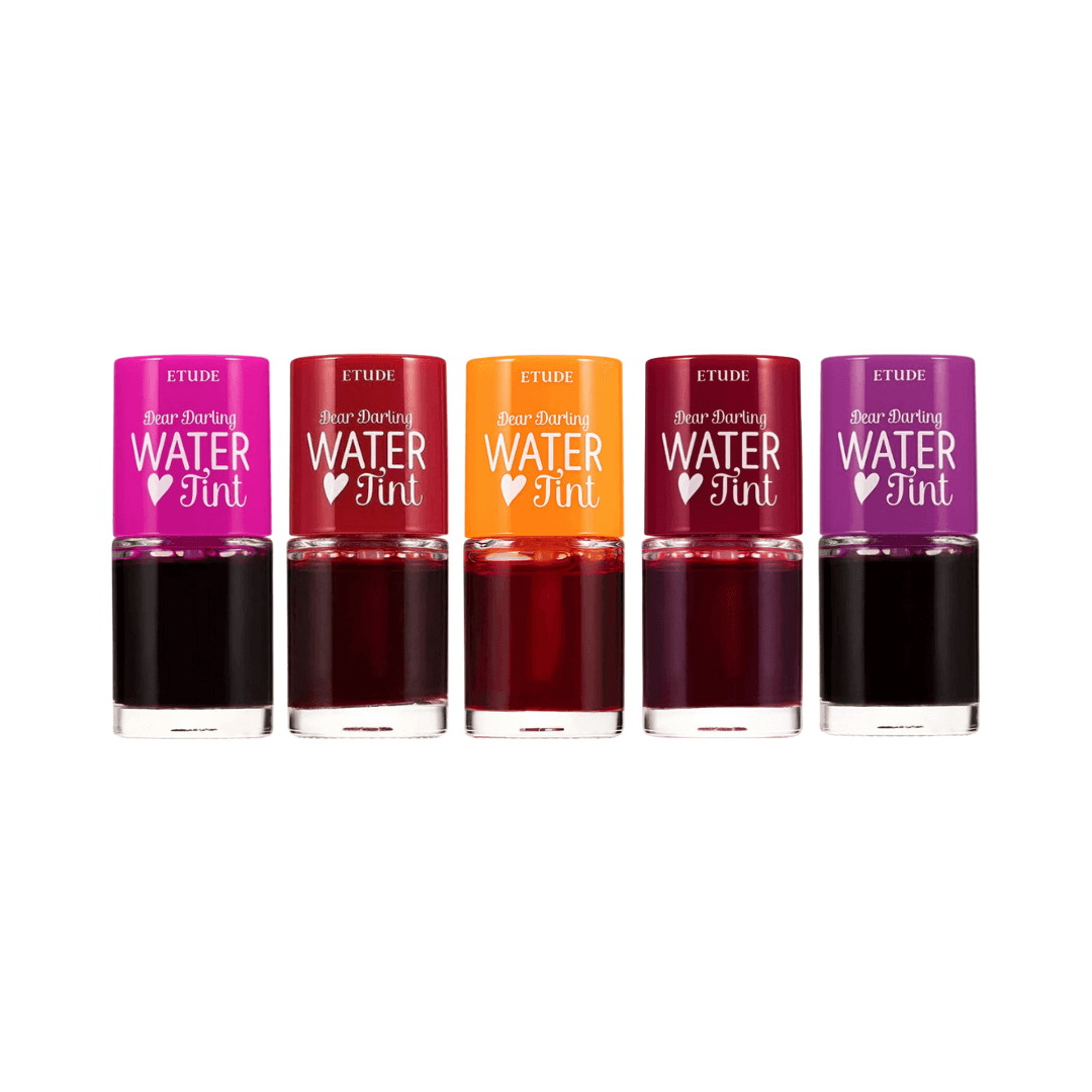 Dear Darling Water Tint Etude con extractos frutales que hidratan y nutren.