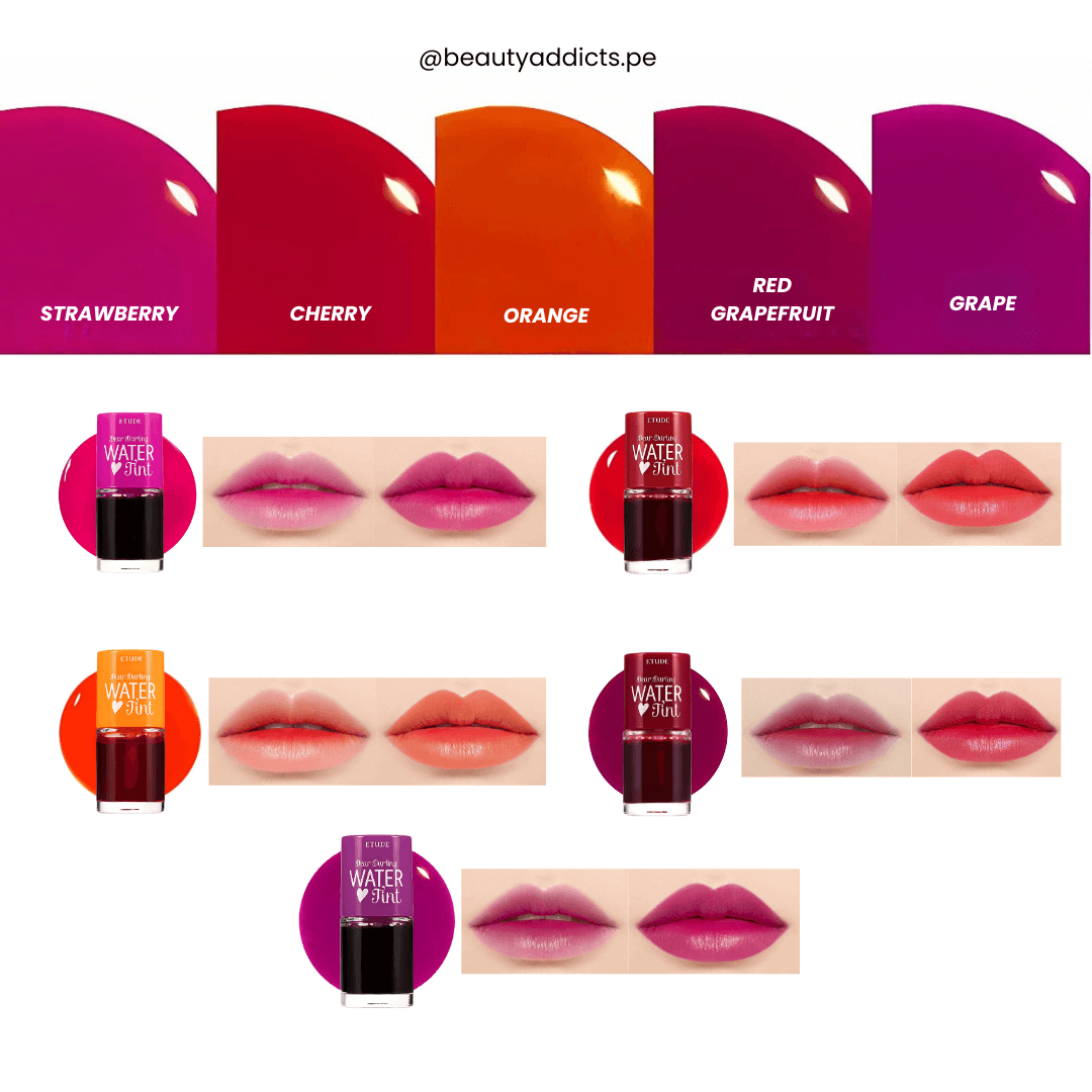Etude Dear Darling Water Tint ofrece color fresco y natural todo el día en tus labios.