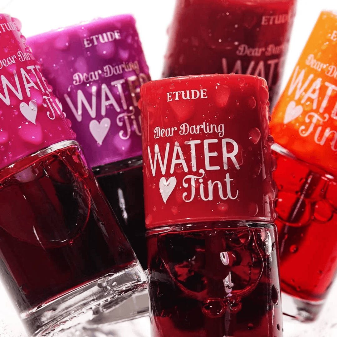 Dear Darling Water Tint Etude hidrata mientras aporta un brillo saludable.