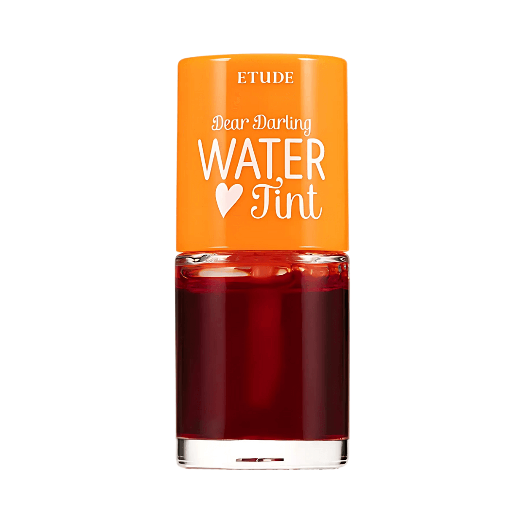 Etude Dear Darling Water Tint brinda color intenso Orange Ade sin sensación pegajosa.