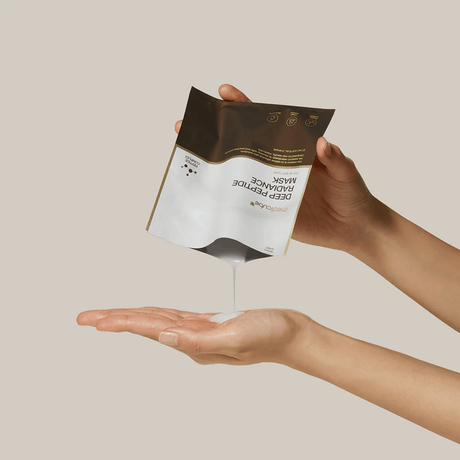 Medicube Deep Peptide Radiance Mask ideal para piel madura y sensible.