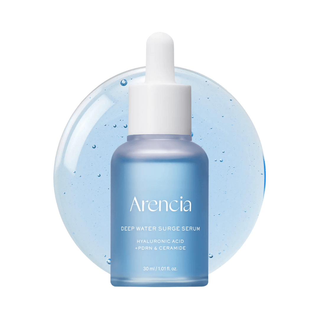 Arencia Deep Water Surge Serum refuerza la barrera cutánea con minerales.