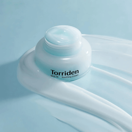 Crema Dive In de Torriden, alivia rojeces con centella asiática y alantoína.