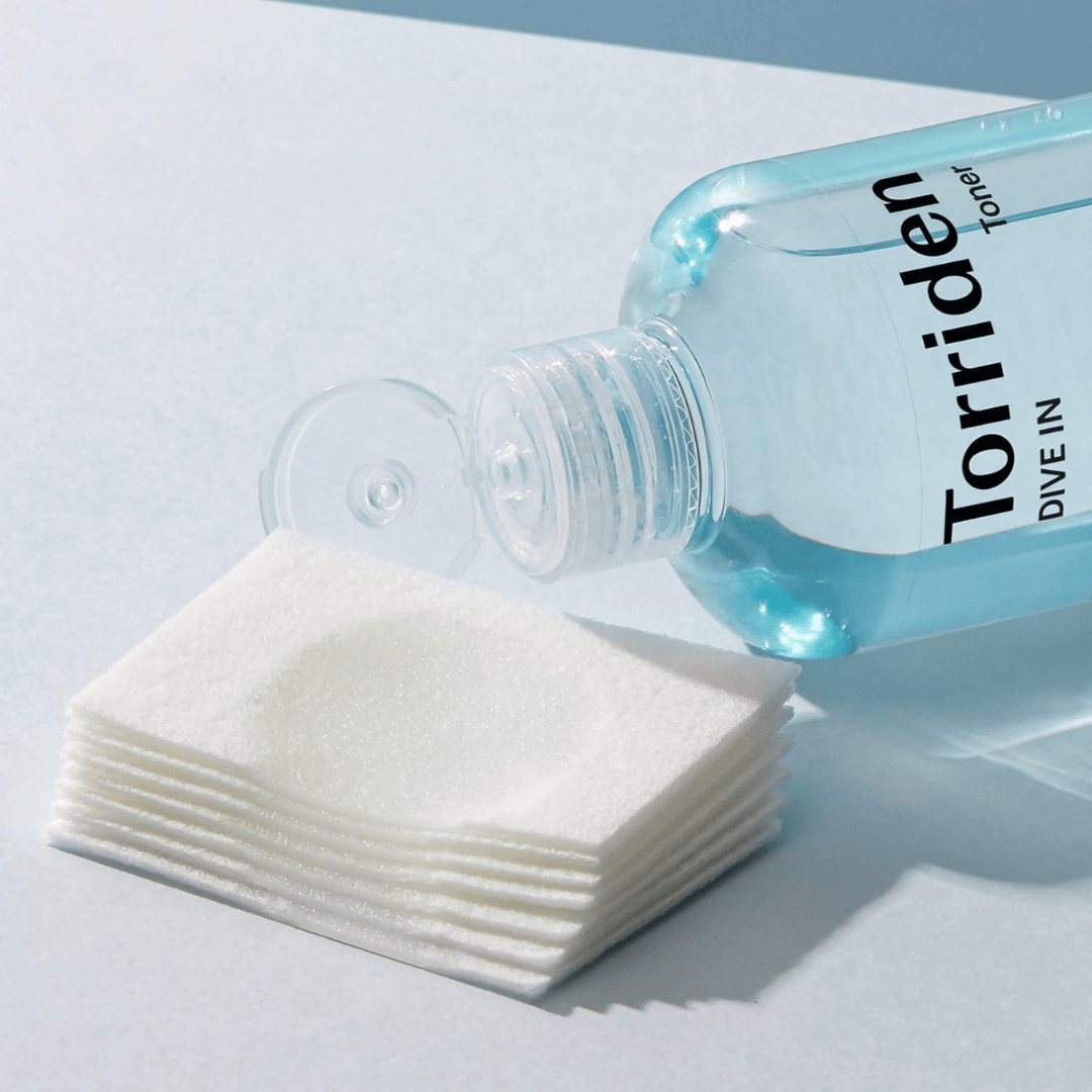 Torriden Dive In Toner con fórmula vegana y libre de fragancias.