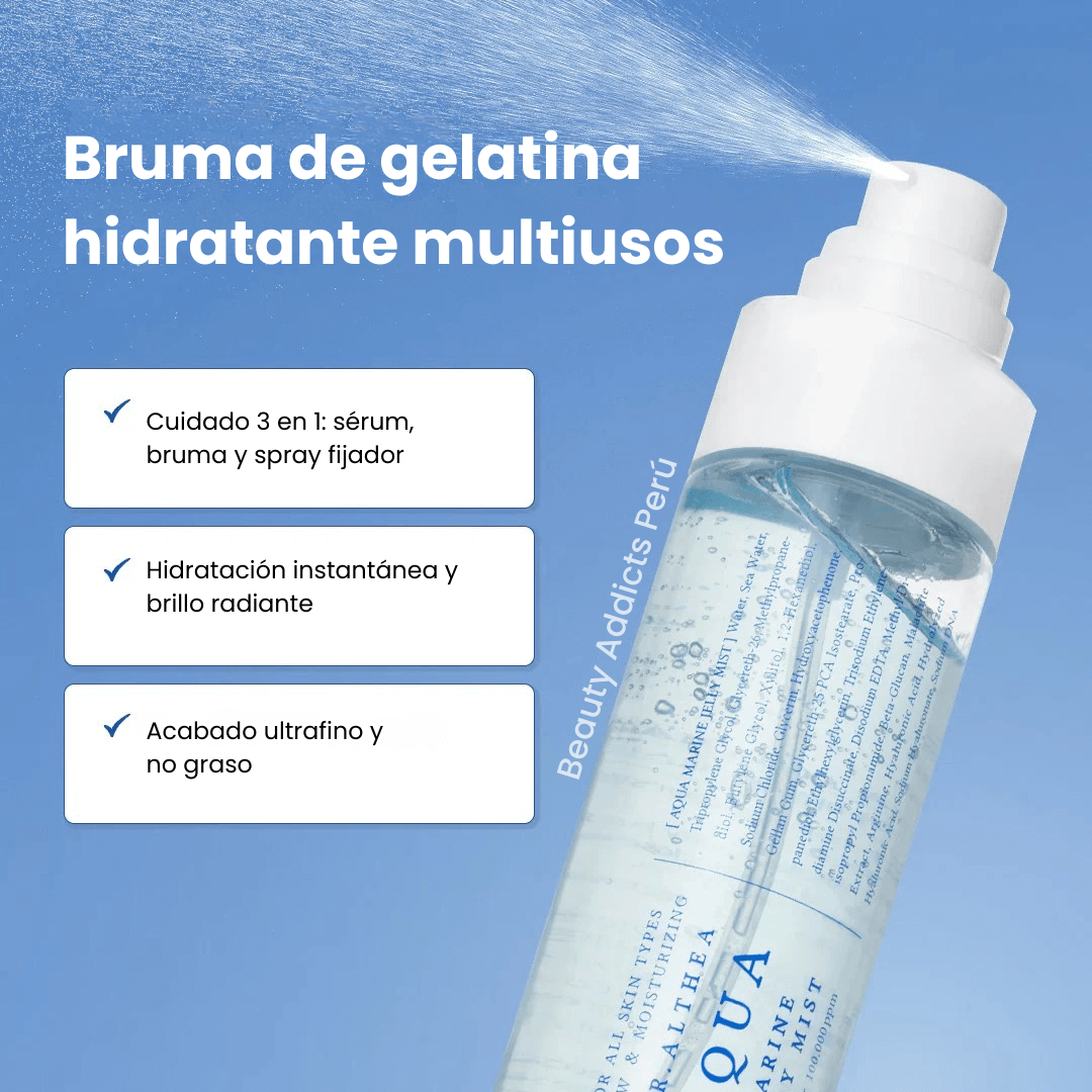 Mist marino para aportar luminosidad y frescura.