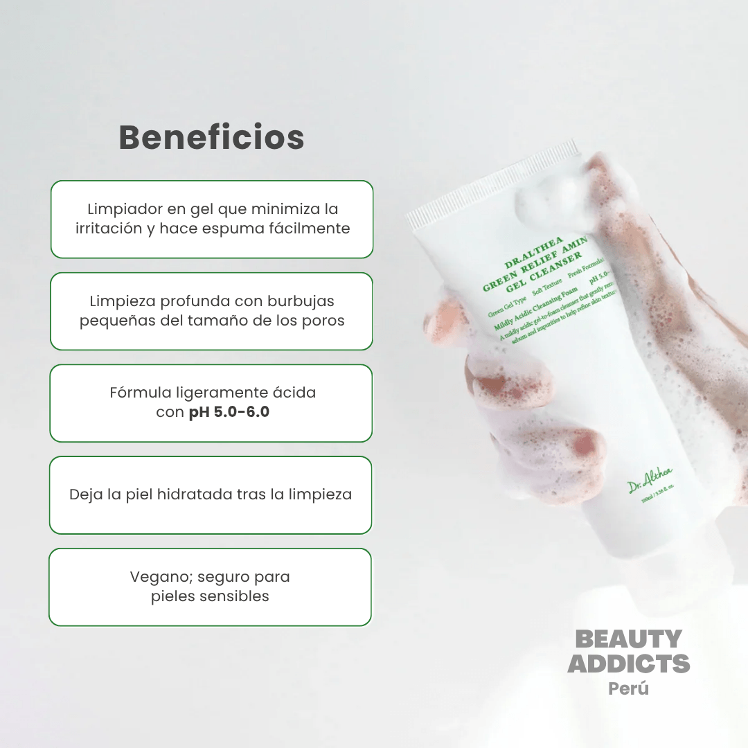 Green Relief Amino Gel Cleanser
